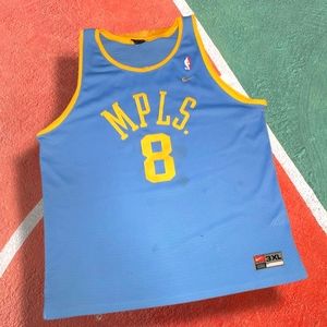 NIKE Throwback MPLS Lakers Kobe Bryant Jersey